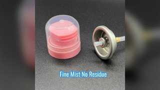 Zawór suchego szamponu: delikatna mgiełka, bez pozostałości