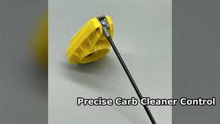 Sterowanie spustem sprayu do czyszczenia węglowodanów