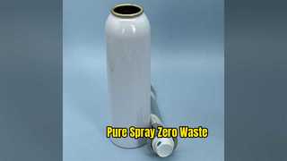 Sterylny system worka natryskowego na zaworze