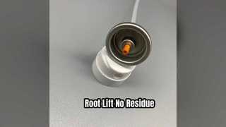 Suchy szampon z zaworem ukierunkowującym wzrost korzeni