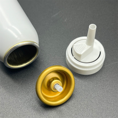 kupować Złoty/Srebrny Aluminiowy Zawór Aerosołowy Do Wydzielania Sprayu Pionowego Mousse produkcja online