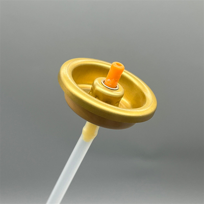 kupować High Quality 1 Inch Aerosol Valve for Body Deodorant Spray Aerosol Can Valve and Aerosol Actuator produkcja online