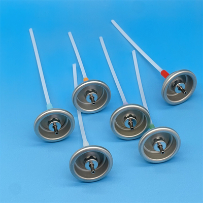kupować Accessories for Aerosol Can Good Quality Metering Valve Gas Sprayer Valve with metal stem and L actuator produkcja online