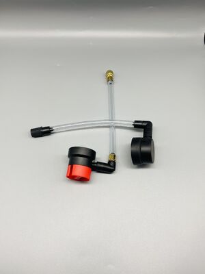 kupować Mosiężny zawór do pompowania opon z systemem bezpiecznego blokowania i ergonomicznym uchwytem produkcja online