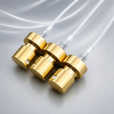 kupować Pompka do perfum o złotym wykończeniu z technologią Micro-Fine Mist i bezpiecznym zaciskaniem dla luksusowych zapachów produkcja online
