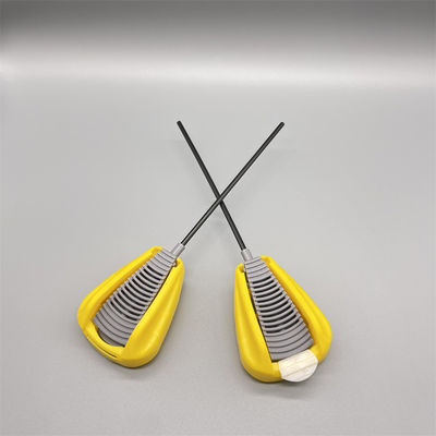 Zajmująca mało miejsca, składana konstrukcja wyzwalacza aerozolu z ergonomicznym uchwytem