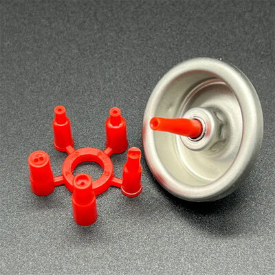 Butanowy zawór do napełniania pochodni. Precyzyjnie zaprojektowany do niezawodnej kontroli płomieni.