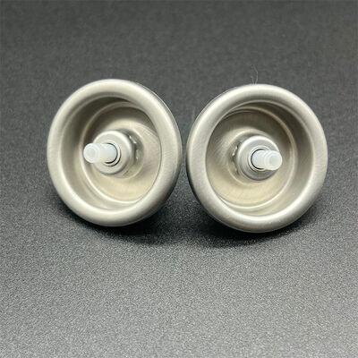 Aluminiowy zawór aerozolu odwrócony do włosów Mousse Stabilny rozdający do zastosowań salonowych