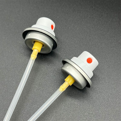 Zawór suchego szamponu o stałej wydajności sprayu dla formuł pochłaniających sebum