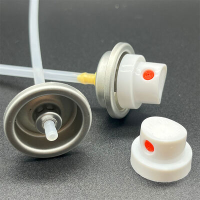 Zawór do suchego szamponu w aerozolu do płynnego dozowania aerozolu