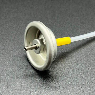 Wysoce precyzyjny, mierzony zawór aerozolu do wydajnego rozprowadzania. Przystosowany do użytku przemysłowego i domowego. Rozmiar 1