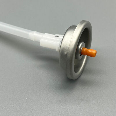 360 Degree Aerosol Valve with Adjustable Flow Leak-Proof Mechanism and Tinplate Cup for Industrial Applications