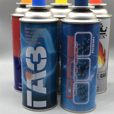 Lekkie pusty butanowy pojemnik gazowy do pieszych spacerów