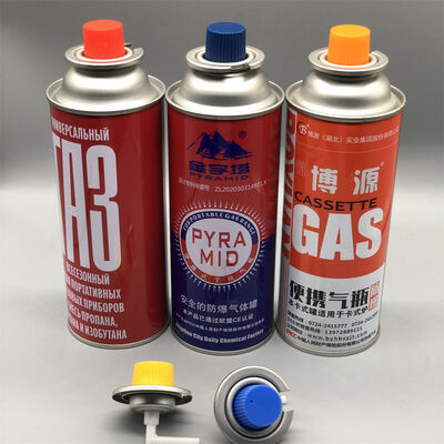 Wszechstronne butanowe, propanowe i mieszane gazowe naboje izobutanowe do urządzeń kuchennych na zewnątrz