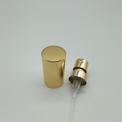 Złota pompa perfum z czapką Złota lub srebrna 21mm Perfum Mist Spray