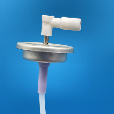 One inch metal stem air freshener dosing valve for aerosol tinplate can 