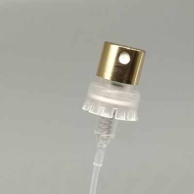 Złota pompa zapachowa z bezpiecznym zamkiem na butelki z zapachami premium