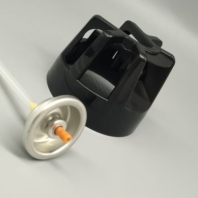 Zawór aerosołowy i siłownik dla insektycydów na bazie alkoholu o wysokiej dokładności rozpylania