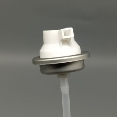 Zawór aerozolowy do pianki do golenia z gładkim i równomiernym dozowaniem