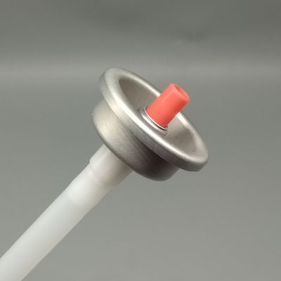 Certyfikowany zawór do gaśnicy w sprayu z plombą zabezpieczającą przed manipulacją do jednostek wielokrotnego napełniania