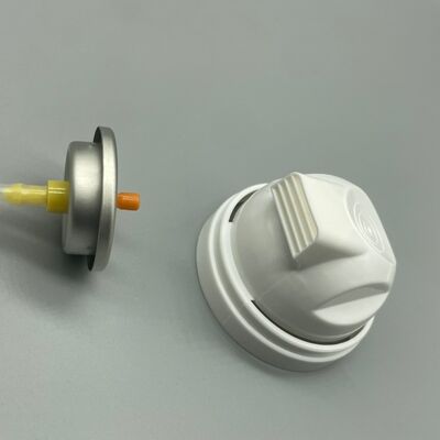 Zawór aerozolowej pianki do golenia przeznaczony do produktów pielęgnacyjnych i higieny osobistej