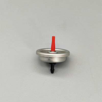 Zawór gazowy z czerwonym adapterem, przenośny zawór sterujący paliwem dla jednorazowych i wielokrotnie używanych zapalniczek, wysoce precyzyjny zawór zapalniczy z kolorowym adapterem