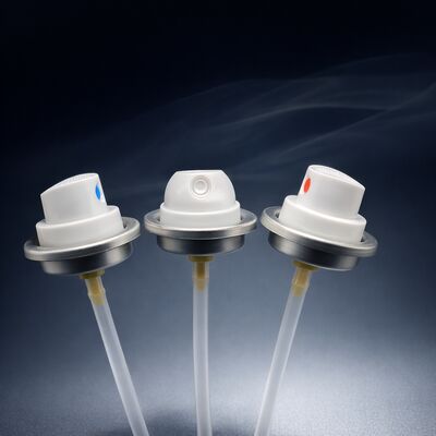 Enhanced Fine Mist Aerosol Valve for Wide-Space Air Freshener Use