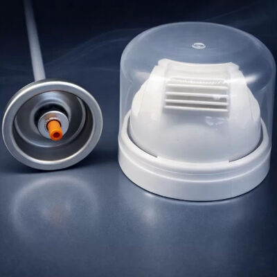 Zawór pionowy do golenia z kontrolowanym przepływem do aerozoli do pielęgnacji osobistej